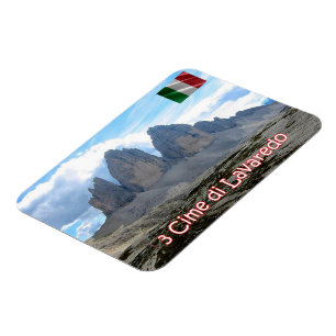 Italië - Trentino Alto Adige Südtirol - Drie pieke Magneet