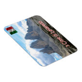 Italië - Trentino Alto Adige Südtirol - Drie pieke Magneet (Rechterzijde)