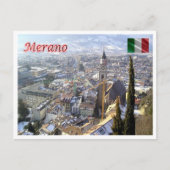 Italië - Trentino Alto Adige Südtirol - Merano - Briefkaart (Voorkant)