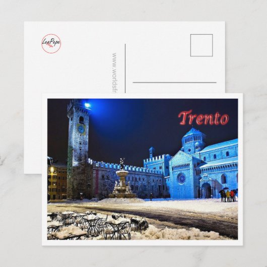 Italië - Trentino Alto Adige Südtirol - Trento - Briefkaart (Voorkant / Achterkant)