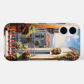 Italië Uitzicht vanaf een Italiaans balkon Case-Mate iPhone Case (Achterkant (horizontaal))
