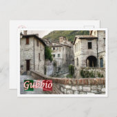 Italië - Umbria - district Gubbio - San Martino - Briefkaart (Voorkant / Achterkant)