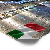 Italië - Umbria - Foligno - Republic square - Poster (Hoek)