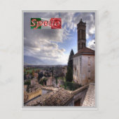 Italië - Umbria - Spello - Briefkaart (Voorkant)