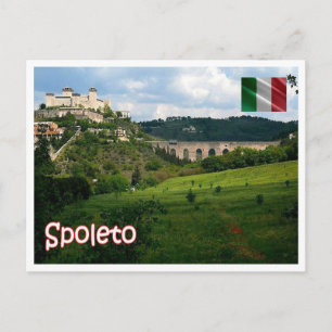 Italië - Umbria - Spoleto - Briefkaart
