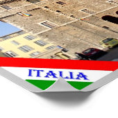 Italië - Umbria - Terni - Poster (Hoek)