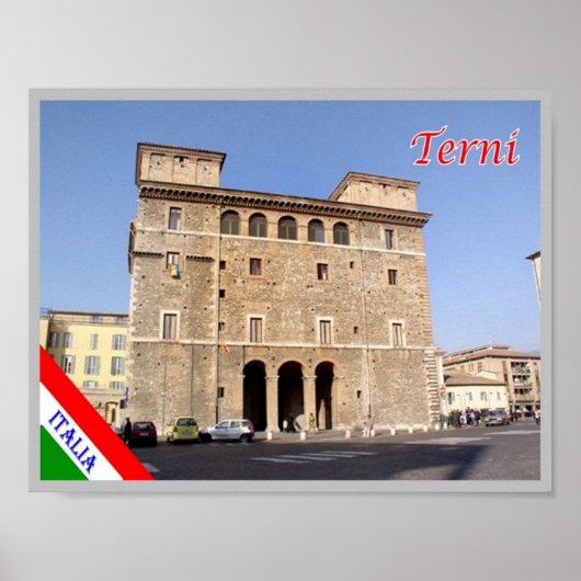 Italië - Umbria - Terni - Poster (Voorkant)