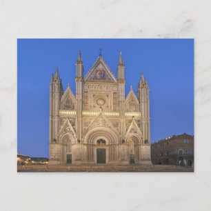 Italië, Umbrië, Orvieto, Cathedraal Orvieto Briefkaart