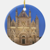 Italië, Umbrië, Orvieto, Cathedraal Orvieto Keramisch Ornament (Achterkant)