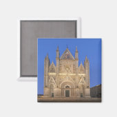 Italië, Umbrië, Orvieto, Cathedraal Orvieto Magneet (Voorkant / Achterkant)