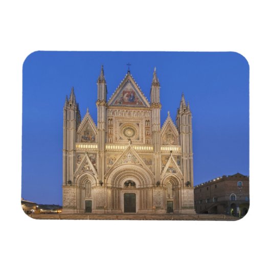 Italië, Umbrië, Orvieto, Cathedraal Orvieto Magneet (Horizontaal)