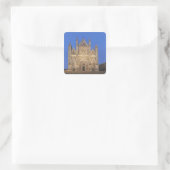 Italië, Umbrië, Orvieto, Cathedraal Orvieto Vierkante Sticker (Tas)
