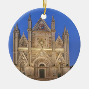 Italië, Umbrië, Orvieto, Dom van Orvieto Keramisch Ornament