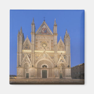 Italië, Umbrië, Orvieto, Dom van Orvieto Magneet