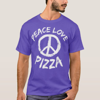Italië Vacature Culinair Ristorante Peace Love Piz T-shirt