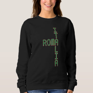 Italië Vakantie Rome Italië Reizen Italië Vlag Rom Trui