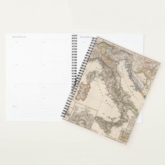 Italië van 1450 t/m 1792 planner (Display)