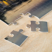 Italië, Vaticaanstad uitzicht 's nachts Legpuzzel (Zijkant)