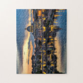 Italië, Vaticaanstad uitzicht 's nachts Legpuzzel (Verticaal)