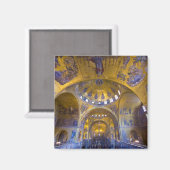 Italië, Venetië. Binnenkant van de St. Marks kathe Magneet (Voorkant / Achterkant)