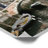Italië - Venetië - Brug van de Hermits - Poster (Hoek)