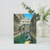  Italië, Venetië, Brug van de Sighs Briefkaart (Staand voorkant)