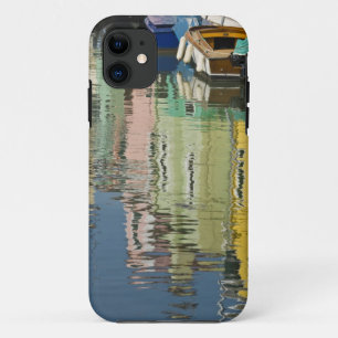 Italië, Venetië, Burano. Meerkleurige huizen langs Case-Mate iPhone Case
