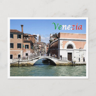 Italië - Venetië - Ca'Balà Bridge - Briefkaart