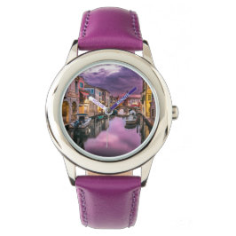 Italië Venetië Canal eWatch Horloge