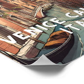 Italië Venetië canalas venezia Venetiaanse reizen Poster (Hoek)
