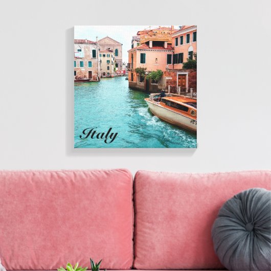 Italië Venetië Canvas Afdruk (Insitu (Woonkamer))