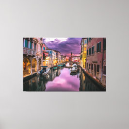 Italië Venetië Canvas Afdruk