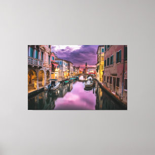 Italië Venetië Canvas Afdruk