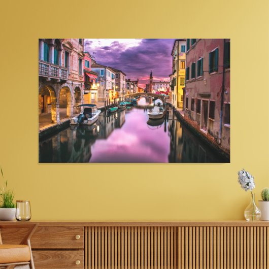 Italië Venetië Canvas Afdruk (Insitu (Woonkamer))