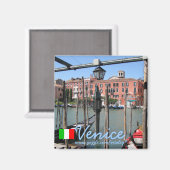 Italië Venetië cool magneet ontwerp (Voorkant / Achterkant)