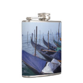 Italië, Venetië. Gondels. Heupfles (Rechts)