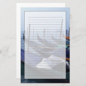 Italië, Venetië. Gondolas. Briefpapier (Voorkant / Achterkant)