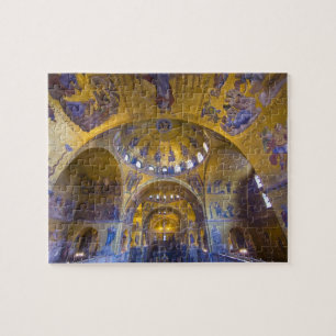 Italië, Venetië. Interieur van de Sint-Marcuskathe Legpuzzel