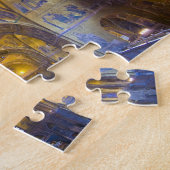 Italië, Venetië. Interieur van de Sint-Marcuskathe Legpuzzel (Zijkant)