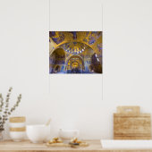 Italië, Venetië. Interieur van de Sint-Marcuskathe Poster (Keuken)