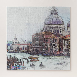 Italië, Venetië Kanaal Legpuzzel