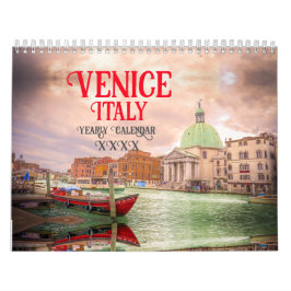 Italië Venetië Landschappen, stadsgezichten Europa Kalender