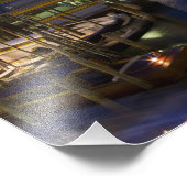 Italië, Venetië, Nacht Uitzicht langs de Grote 2 Foto Afdruk (Hoek)