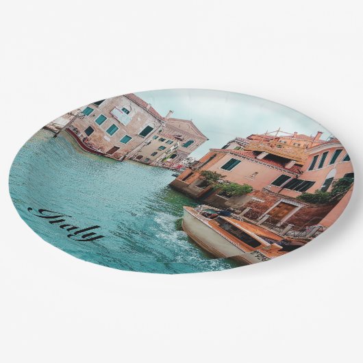 Italië Venetië Papieren Bordje (Gekanteld)