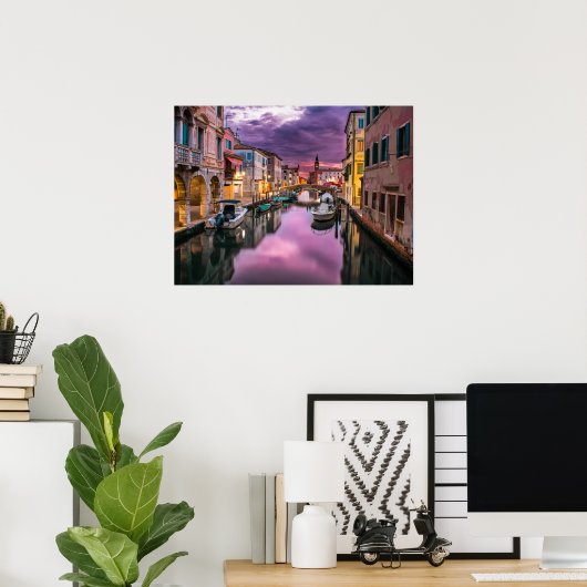 Italië Venetië Poster (Thuiskantoor)
