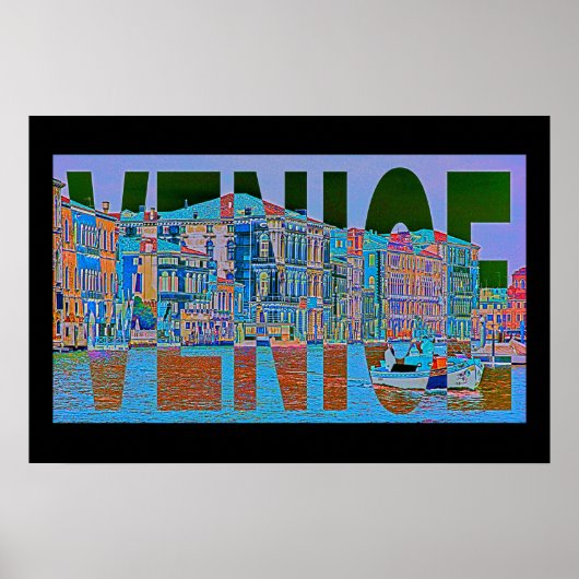 Italië venetië poster (Voorkant)