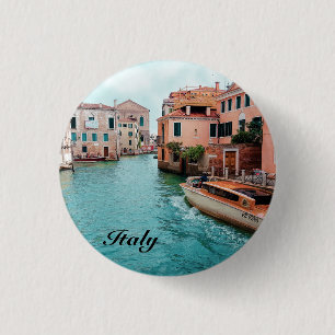 Italië Venetië Ronde Button 3,2 Cm