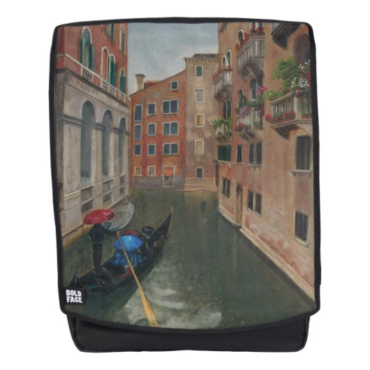 Italië. Venetië Rugtassen (Voorkant)