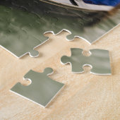 Italië, Venetië, selectieve focus van Gondola in d Legpuzzel (Zijkant)