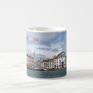 Italië - Venetië - Silhouet - Koffiemok